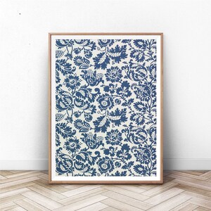 William Morris Poster | William Morris Art Print | William Morris Exhibition | Flower Pattern | Flower Print | Art Nouveau | Botanical