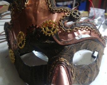 steampunk custom made mask