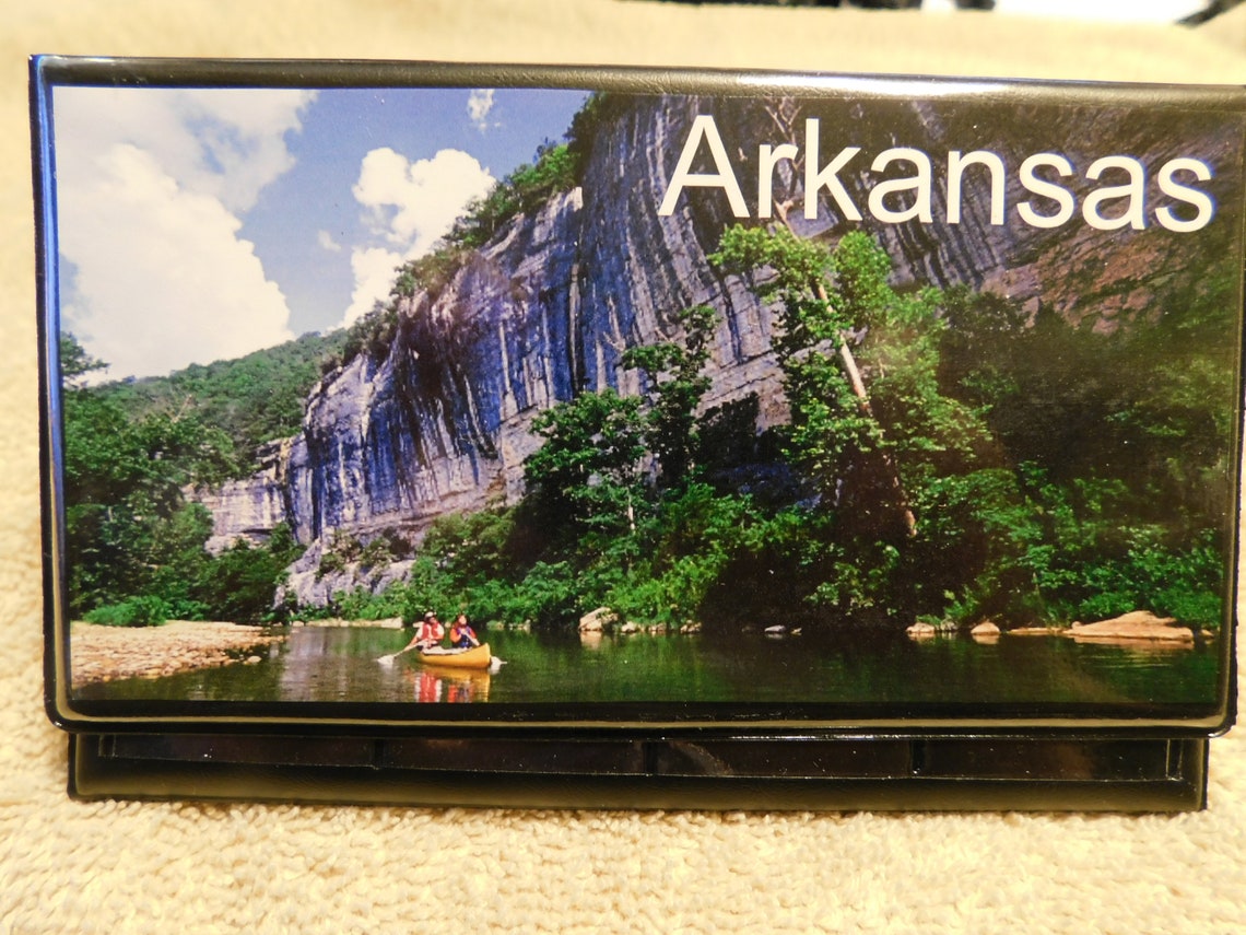 Elongated / Pressed Penny Souvenir Book / Album . Arkansas Etsy