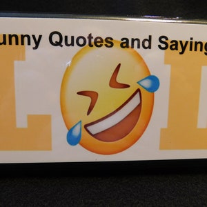 Elongated / Pressed Penny Souvenir Book / Album * Funny Quotes and Saying