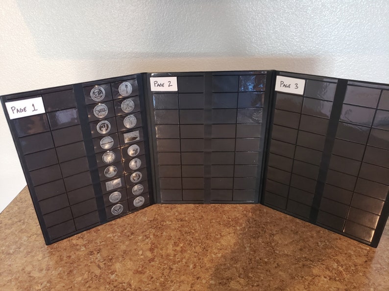 National Park Token Album / Elongated / Pressed Penny Album Etsy