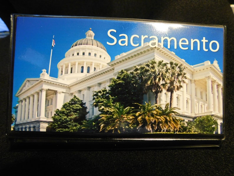 Elongated Pressed Penny Souvenir Book Album Sacramento
