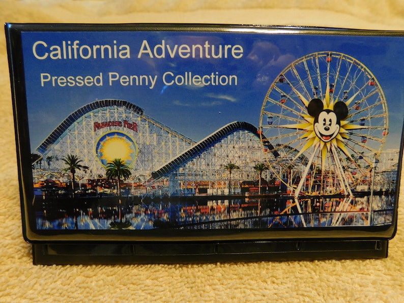 Elongated / Pressed Penny Souvenir Book / Album Disneyland Etsy