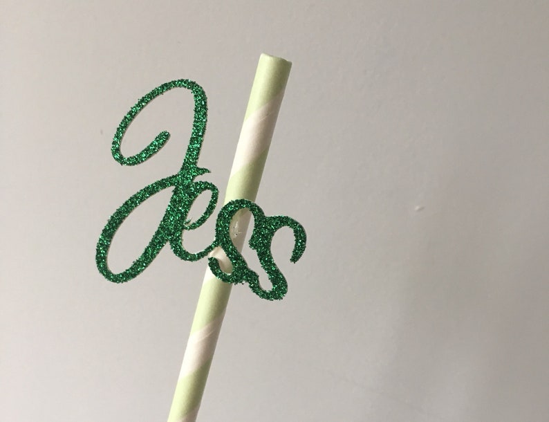 Personalised name straws Birthday straws with names Rose Etsy