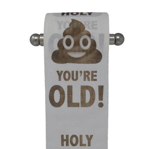 Novelty Bday Present for Friends Family 50th Birthday Gifts for Men and Women Her Funny Gag Gifts Happy Prank Toilet Paper Party Supplies Favors Ideas 50th Birthday Decorations for Him