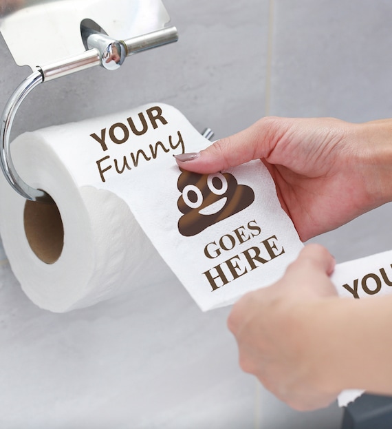 Printed TP Happy Valentine's Printed Toilet Paper Funny Gag Gift