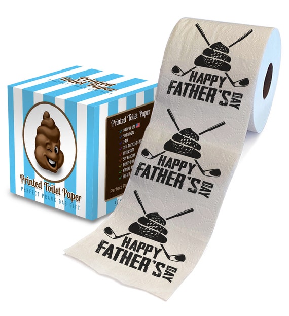 Toilet Wrapping Paper, Poop and Toilet Paper Wrapping Paper, Gag Gift  Wrapping
