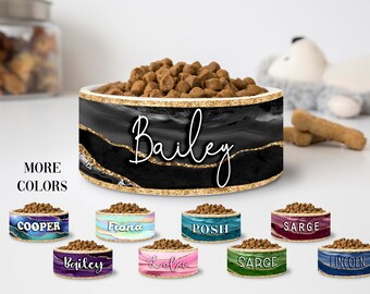 Dog Bowl With Name Etsy