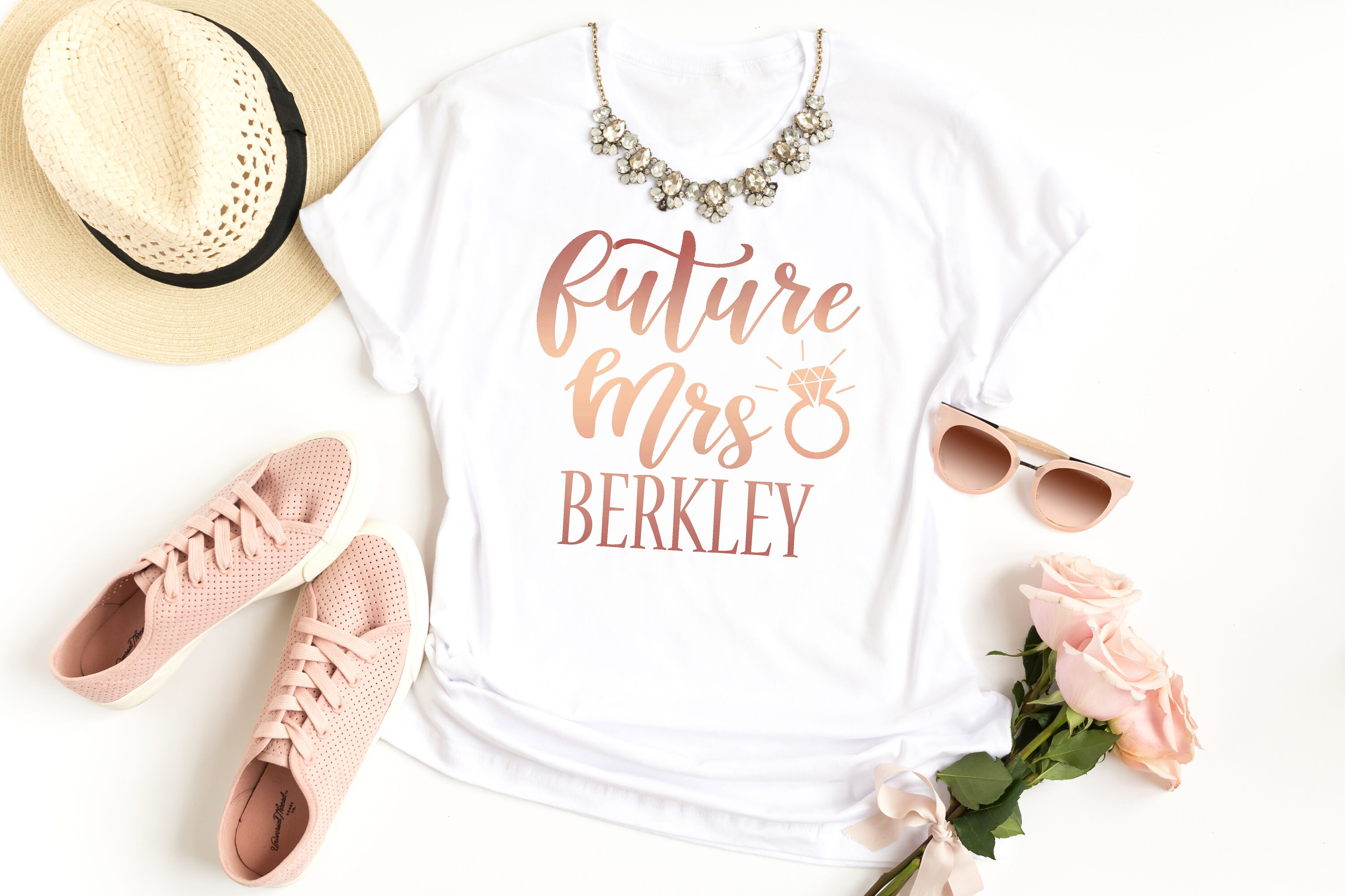 Personalized In My Engaged Era Shirt, Custom Bride Sweatshirt Future Mrs Hoodie Engagement Gift Bachelorette Shirt 2985128