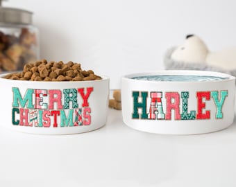 Rae dunn christmas dog bowls online