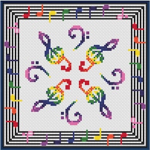 Music Cross Stitch