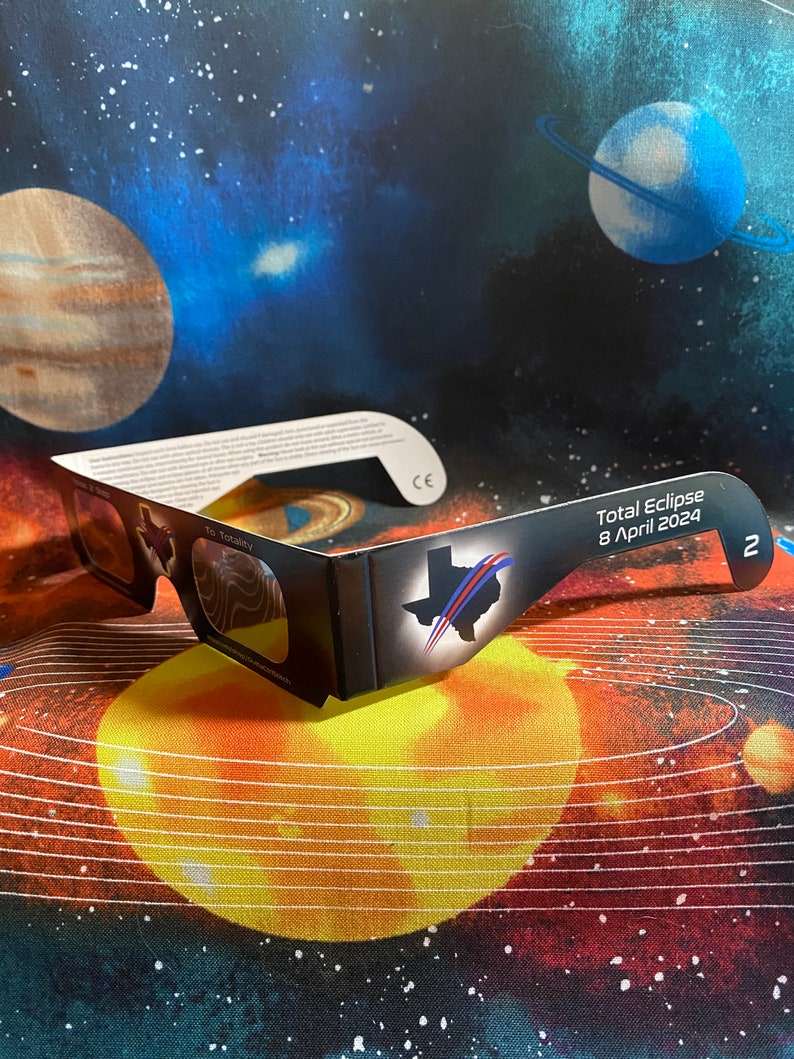 5 paires de lunettes Texas 2 Step To Totality Dual Eclipse, GO TEXAN image 3