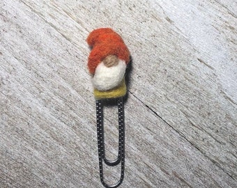 Oliver Gnome Planner Clip Paperclip Bookmark