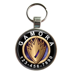 Guardians of the Galaxy Pet ID Tag: Silver Plated Dog Tag