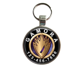 Custom Dog Tag Personalized - Guardians of the Galaxy : Silver Plated Pet Tag