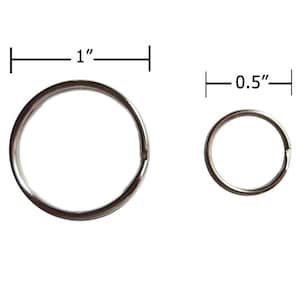 Puede incluir: Dos llaveros de plata, uno con un di&aacute;metro de 2,5 cm y el otro con un di&aacute;metro de 1,25 cm.