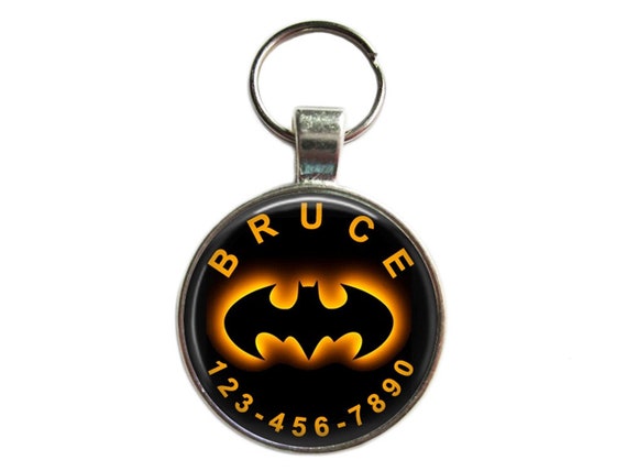 batman dog tag