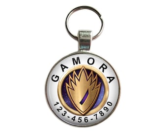 Custom Dog Tag Personalized - Guardians of the Galaxy : Silver Plated Pet Tag