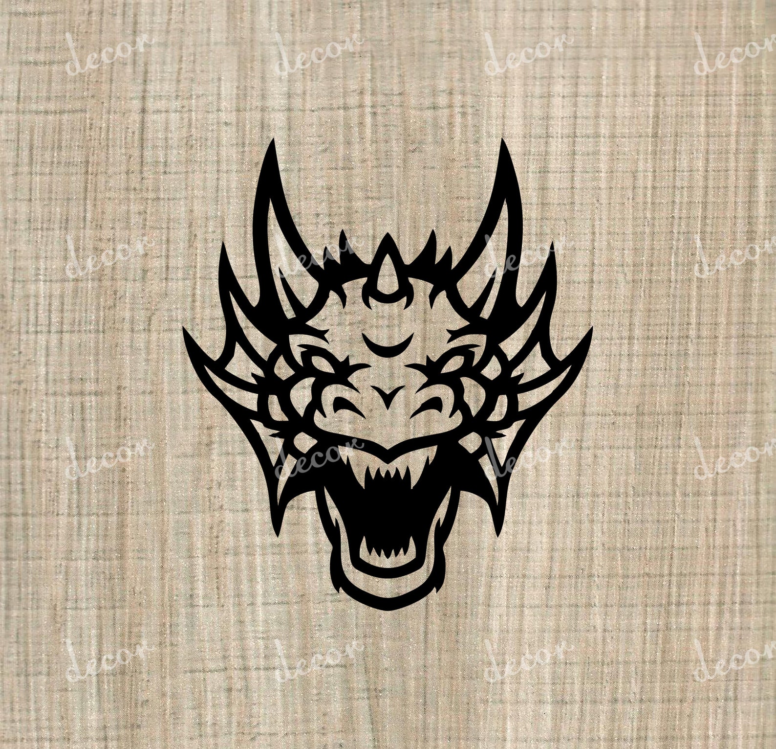 Dragon face rpg vector Dungeons and Dragons clipart D&D | Etsy