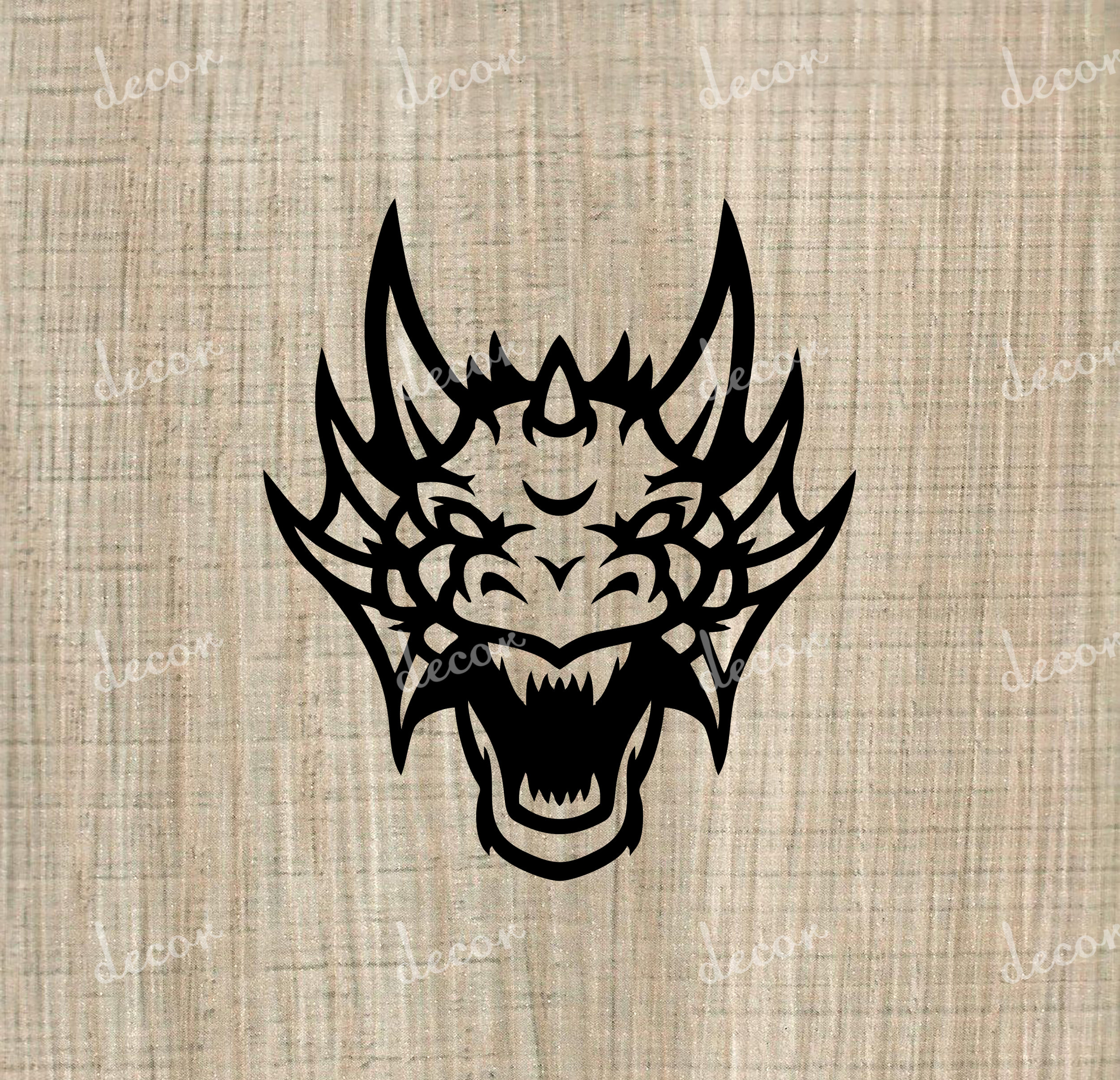 For Personal Use Only Dragon Face Rpg Vector Svg Picture - Etsy Sweden