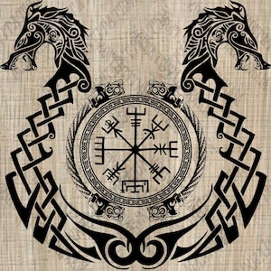For personal use only! Viking Images - SVG PNG EPS Dxf - File For Cricut - Silhouette - Cut Files - Digital File - drakkar - vegvisir