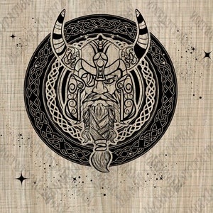 For personal use only! Viking Images - SVG PNG EPS Dxf - File For Cricut - Silhouette - Cut Files - Digital File - viking face
