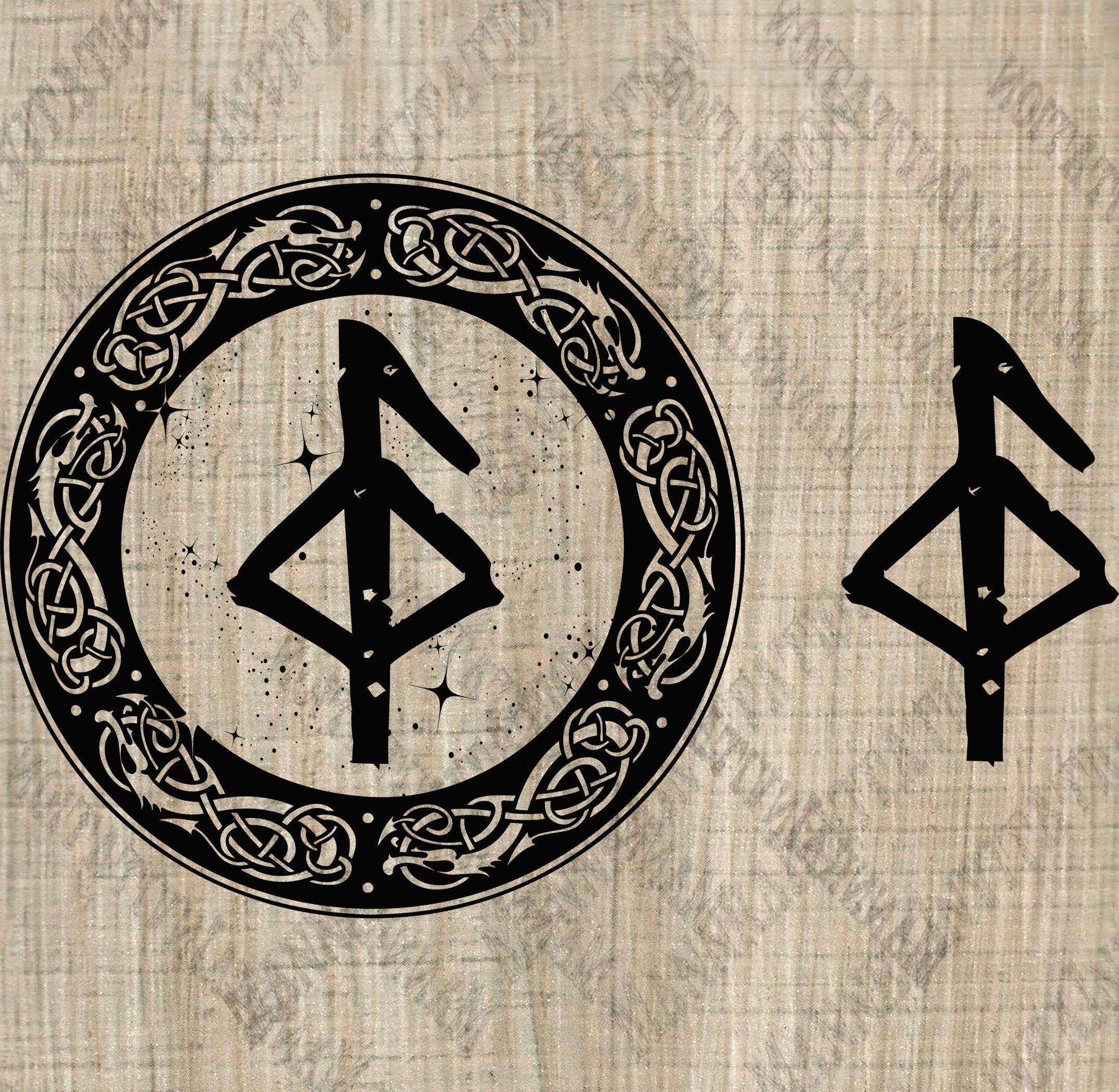 For Personal Use Only! Viking Images - SVG PNG EPS Dxf - Valhalla