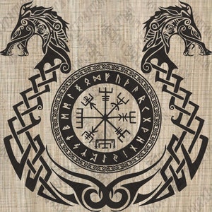 For personal use only! Viking Images - SVG PNG EPS Dxf - File For Cricut - Silhouette - Cut Files - Digital File - drakkar - vegvisir