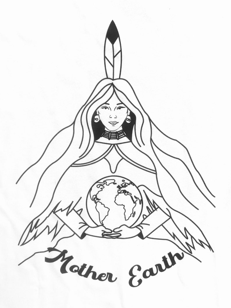 Mother Earth Tee Etsy