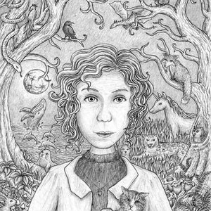 Ilustrador por encargo, dibujo a grafito, ilustración de libro personalizada, dibujo para regalo, poeta, etiqueta, decoración