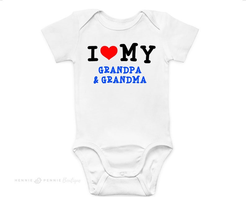 Funny Mummy//Daddy//Grandma//Grampa Baby Grow Gift Newborn For Parents//Grandparents