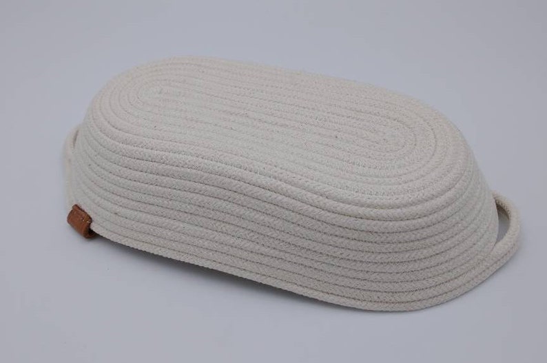 Custom MTO Cotton Rope Baskets Oval Etsy