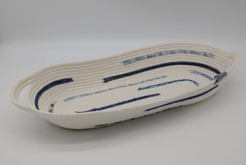 Custom MTO Cotton Rope Baskets Oval Etsy