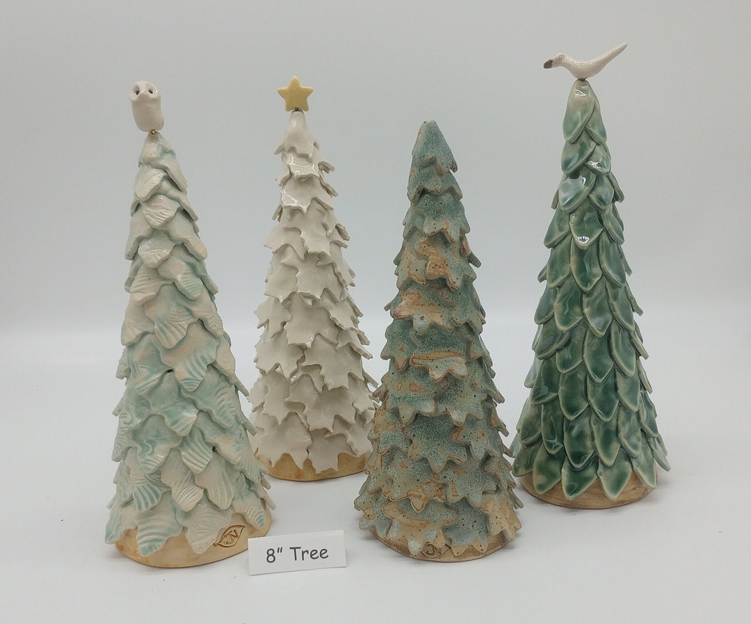 Handmade Ceramic Leaf Tree: 8