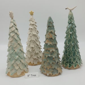 Leaf Trees, 8&quot; - Decorative Trees, Colorado Trees, Ceramic Trees