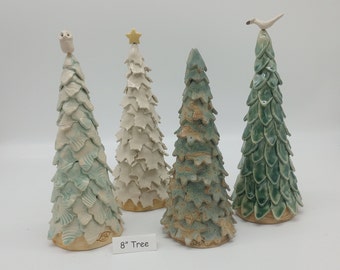 Leaf Trees, 8" - Decorative Trees, Colorado Trees, Ceramic Trees