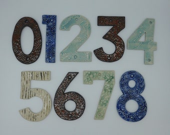 Custom (MTO) - House Numbers Ceramic