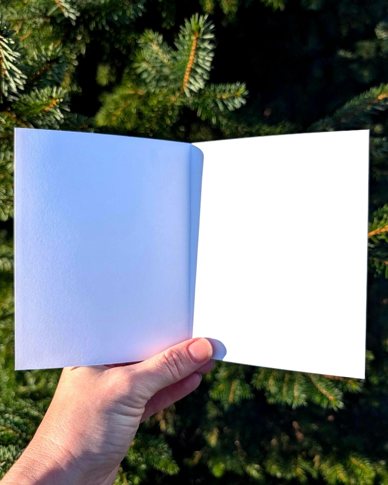 Computer Science Programming Christmas Card, Zero Runtime Errors, STEM Humor Blank Greeting Card (A2 Size) image 3