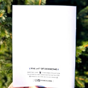 Computer Science Programming Christmas Card, Zero Runtime Errors, STEM Humor Blank Greeting Card (A2 Size) image 4