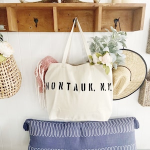 DESTINATION übergroße Canvas-Einkaufstasche, handbemalte Tasche, wiederverwendbare Einkaufstasche, personalisierte Strandtasche, Sommer-Strandtasche, Reisetasche