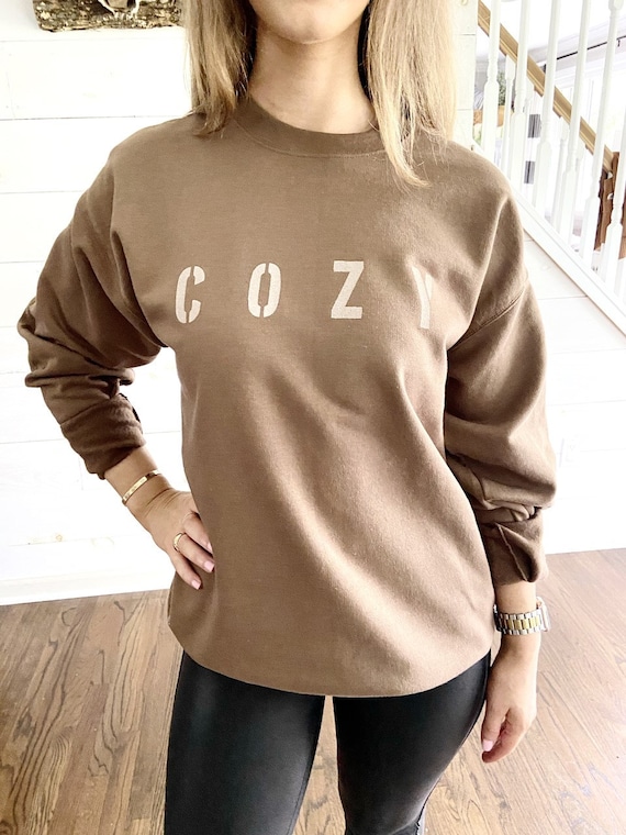 Cozy soft sweatshirt deals