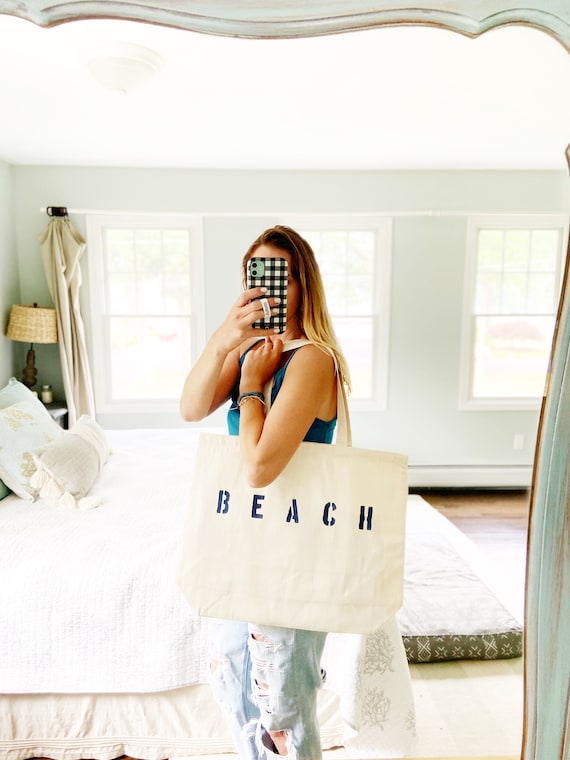 Oversized beach tote bags hot sale