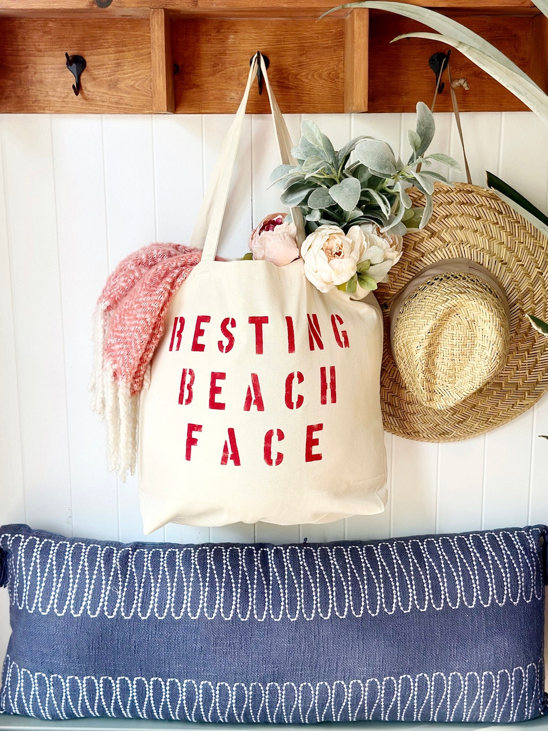 RESTING BEACH FACE Over Sized Tote Bag Reusable Shopping Bag Funny Beach Bag Cute Beach Bag Girls Trip Tote Bag Ladies Trip Beach Bags Etsy UK