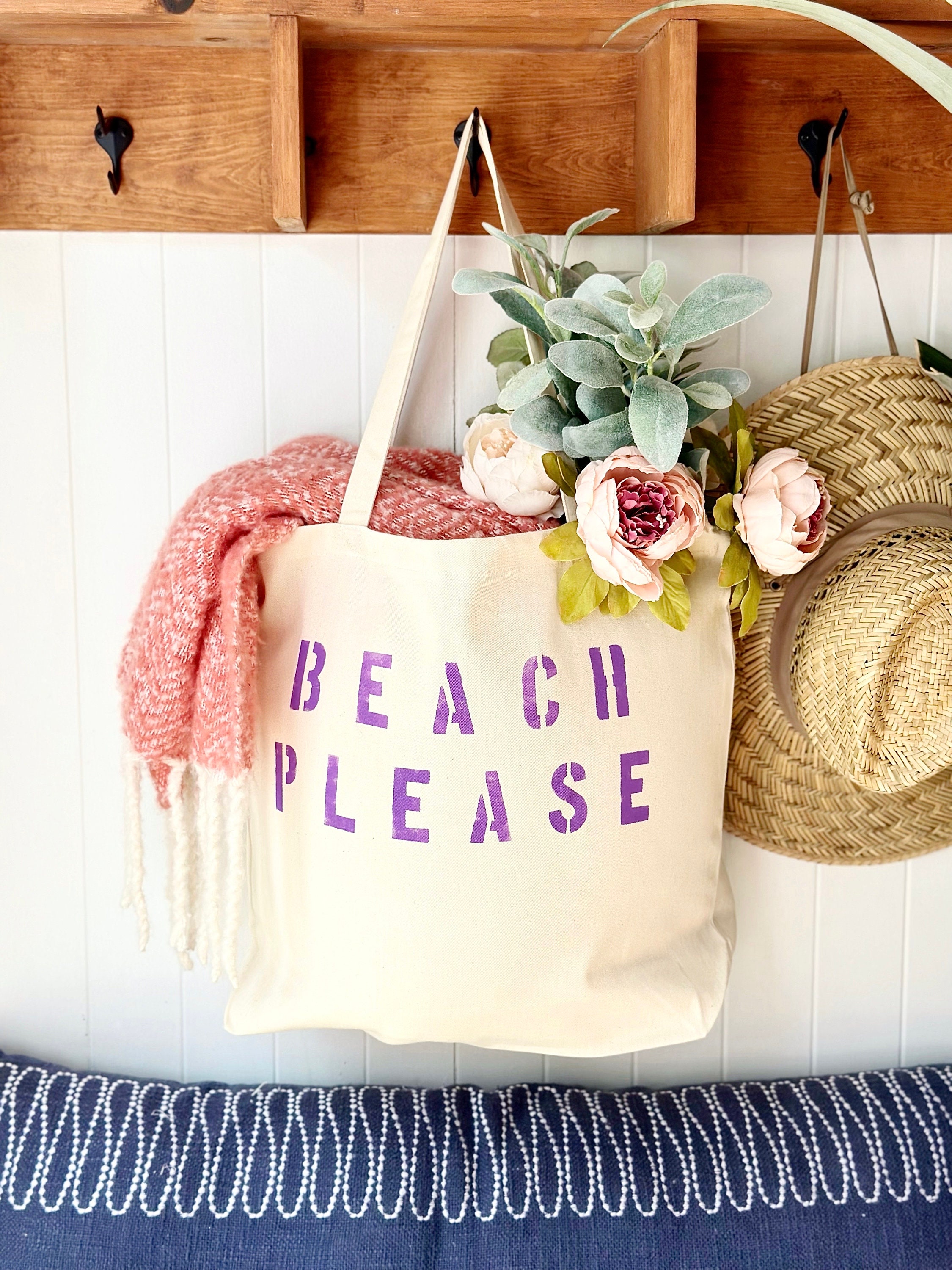 Beach please deals straw bag