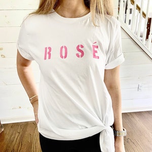 ROSE’ Jersey Knit Cotton T-shirt, unisex shirt, personalizable, vacation shirt, summer shirt, beach shirt, coverup, swimwear coverup, gift