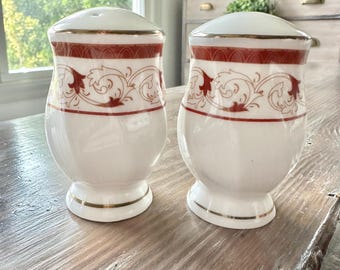 Salière poivrière vintage années 50 - céramique- formes cœurs | Selency