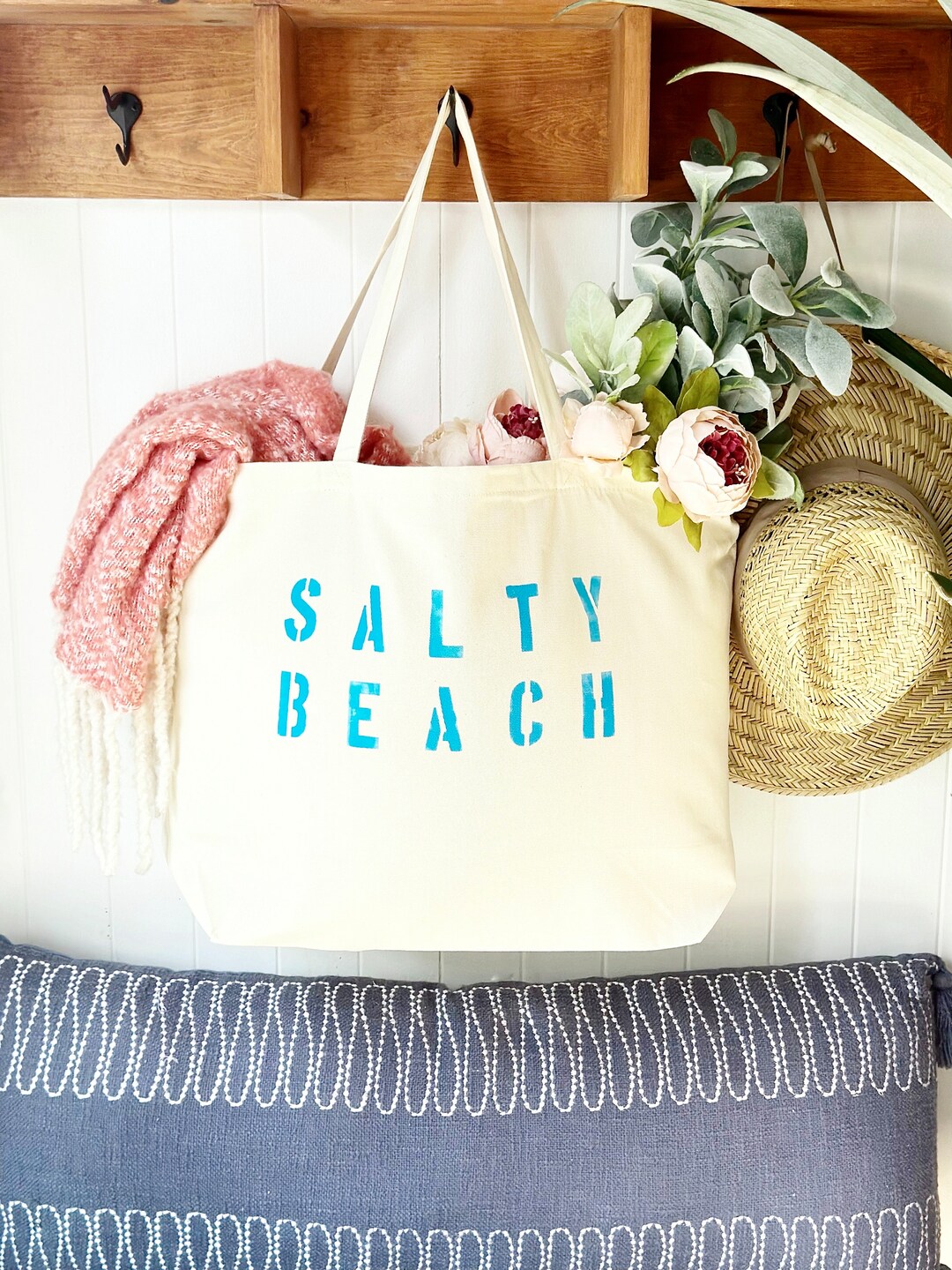 GXVUIS On Cruise Time Canvas Tote Bag - Reusable Beach Shopping Bag, 15.7x13.7 Inches - View #10