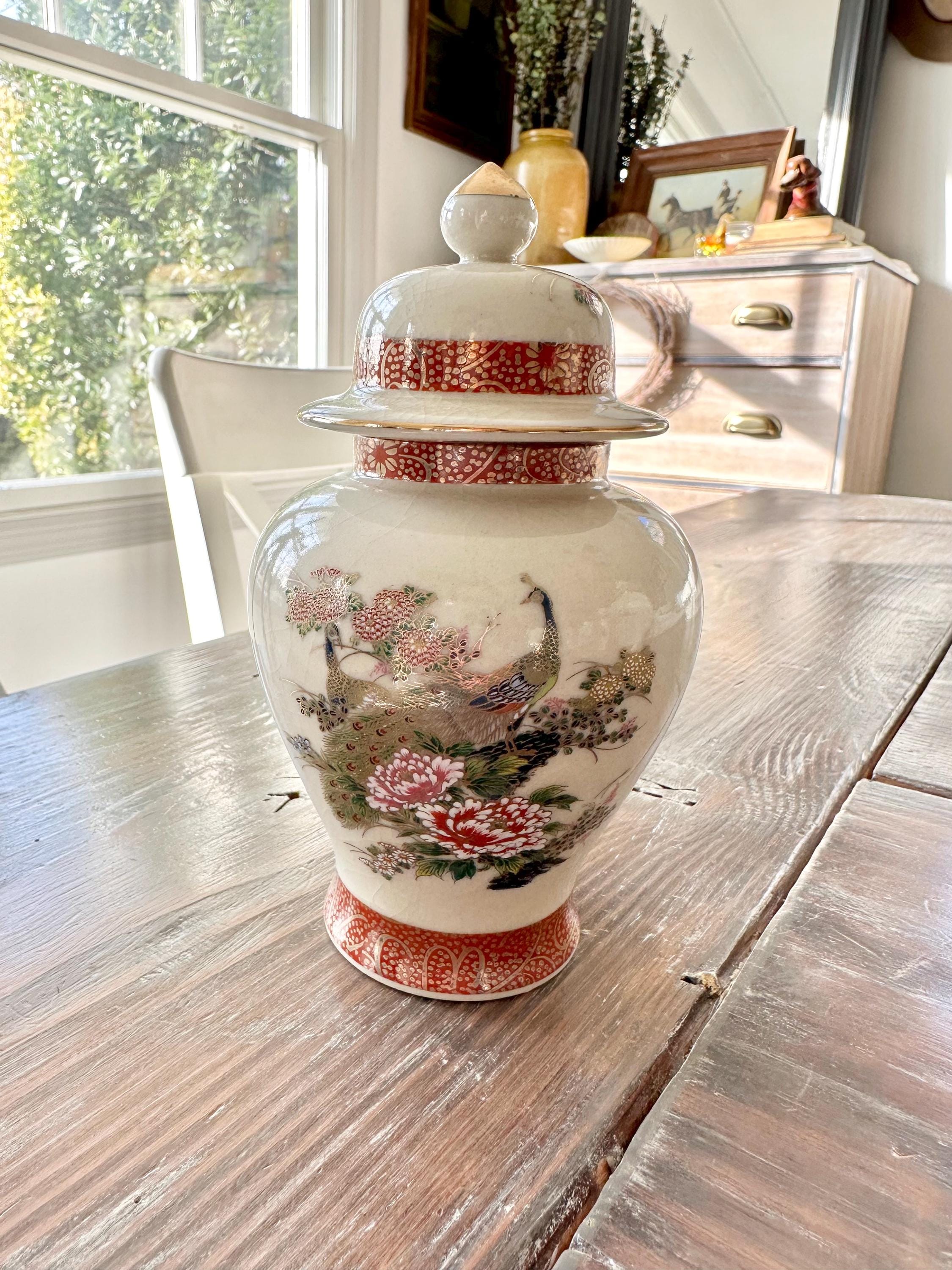 Painted Ginger Jar