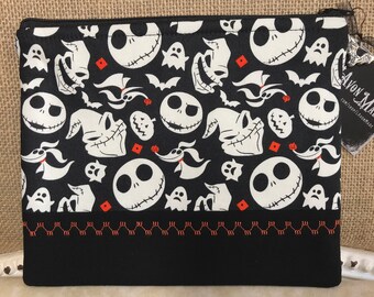 Nightmare Zippered Pouch Orange