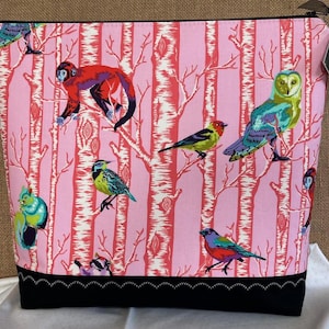 Pochette à glissière Family Tree L * Miel